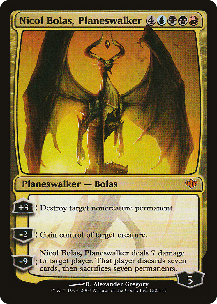 Nicol Bolas, Planeswalker [CON-120]