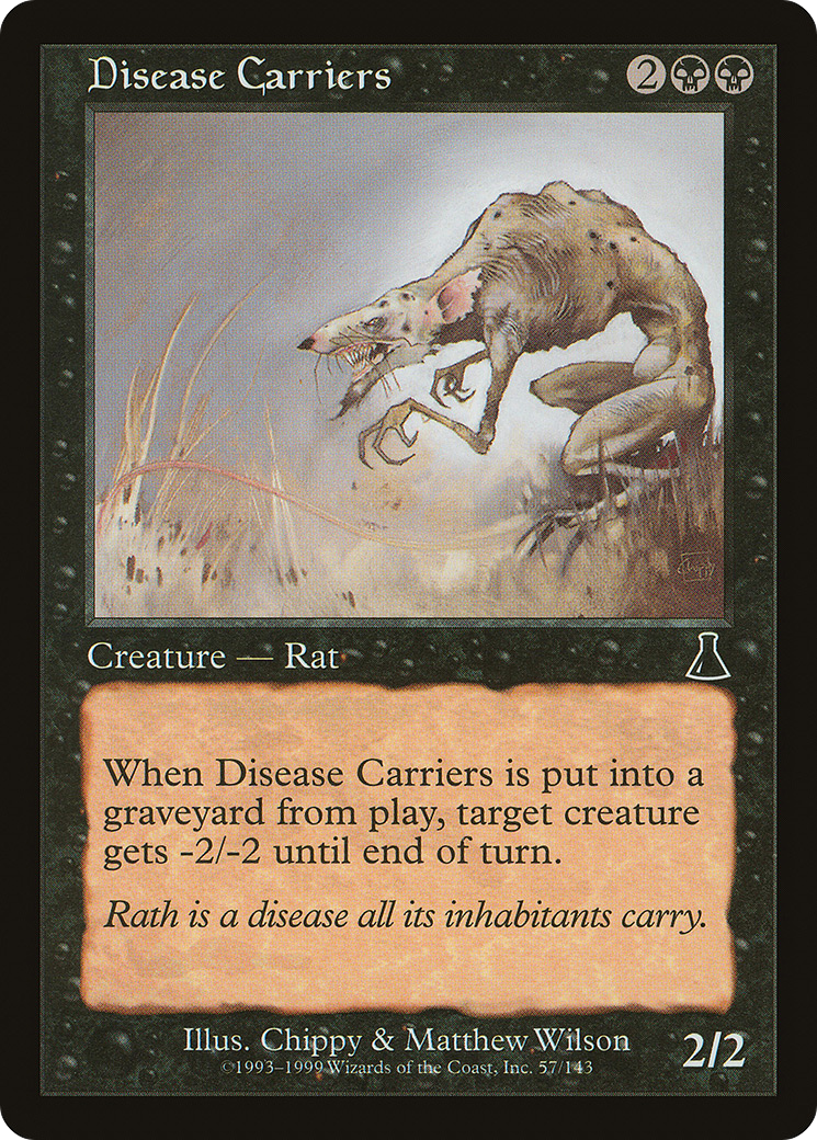 Disease Carriers [UDS-57]