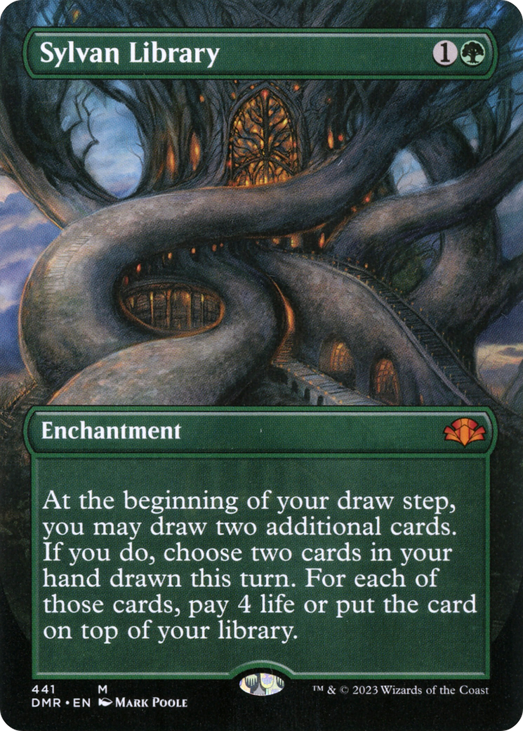 Sylvan Library - Borderless - Full Art [DMR-441]