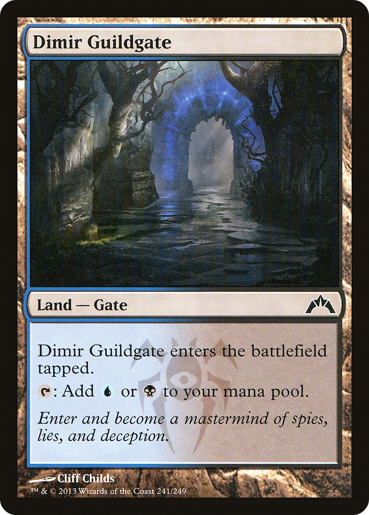 Dimir Guildgate [GTC-241]