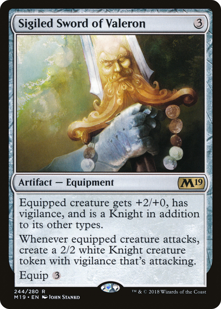 Sigiled Sword of Valeron [M19-244]