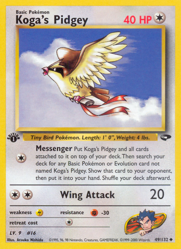 Koga's Pidgey [GYM2-49]