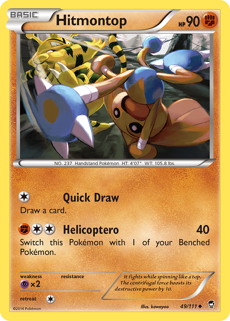 Hitmontop [XY3-49]