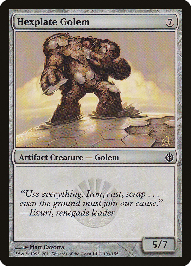 Hexplate Golem [MBS-109]