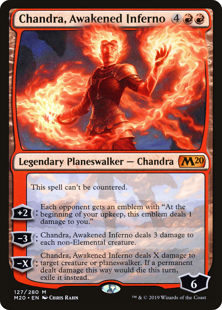 Chandra, Awakened Inferno [M20-127]