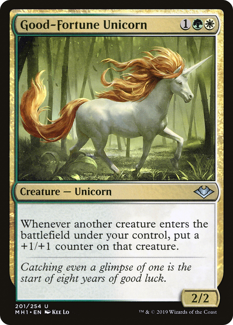 Good-Fortune Unicorn [MH1-201]