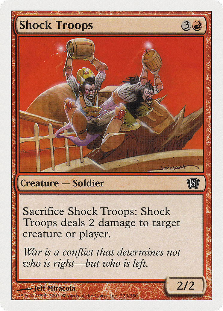 Shock Troops [8ED-223]