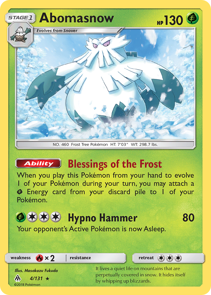 Abomasnow [SM6-4]