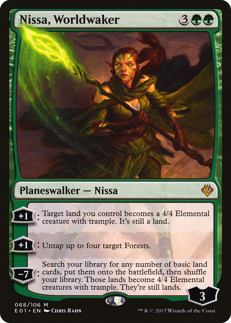 Nissa, Worldwaker [E01-68]