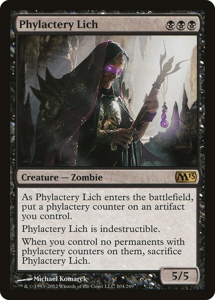 Phylactery Lich [M13-104]