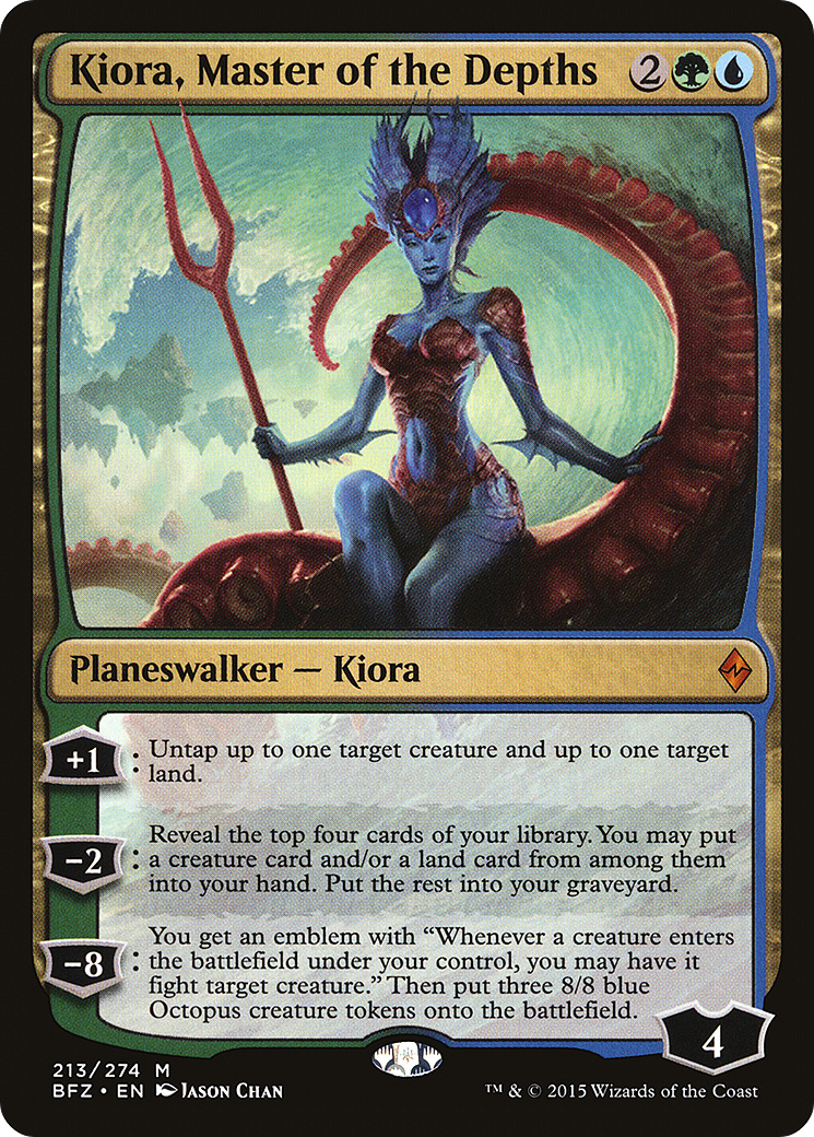 Kiora, Master of the Depths [BFZ-213]