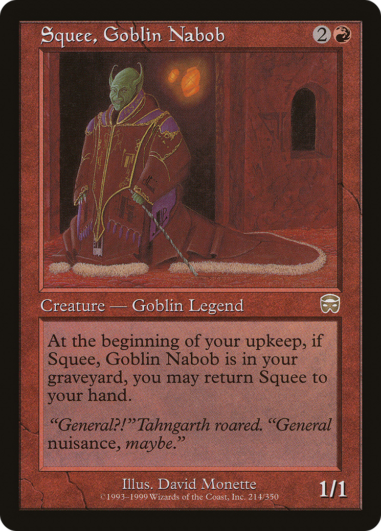 Squee, Goblin Nabob [MMQ-214]