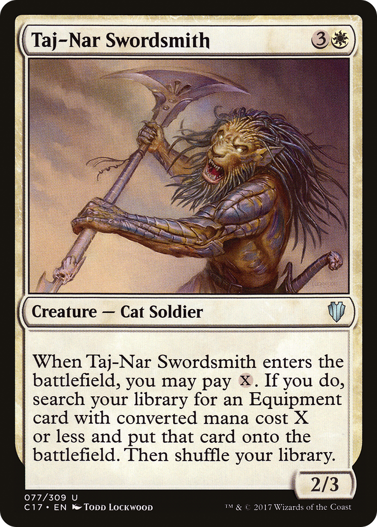 Taj-Nar Swordsmith [C17-77]