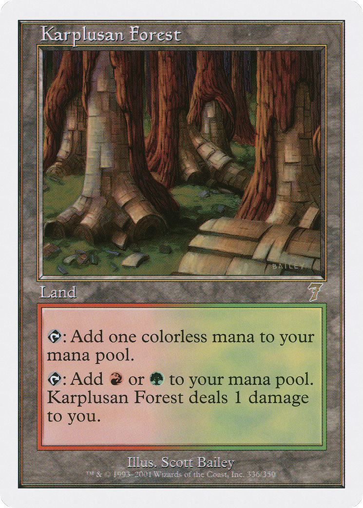 Forêt de Karplusan [7ED-336]