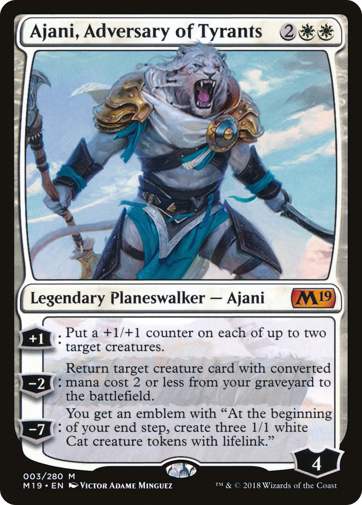 Ajani, Adversary of Tyrants [M19-3]