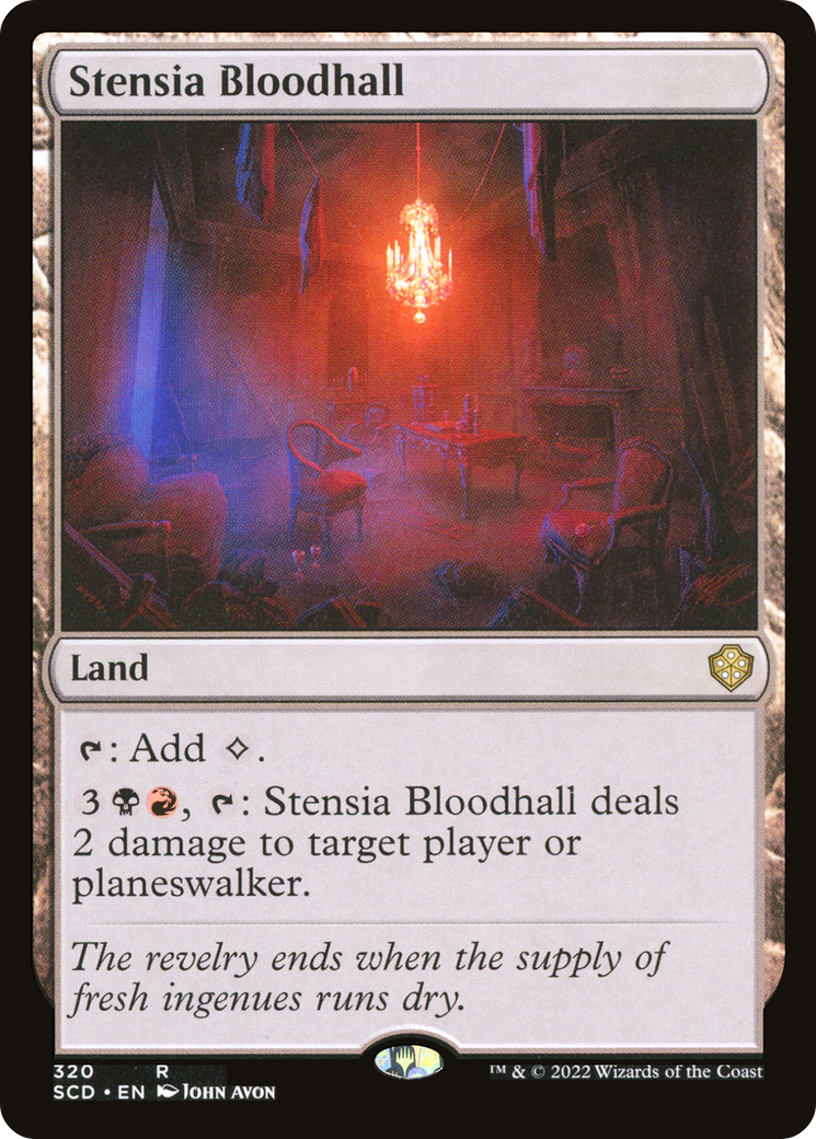 Stensia Bloodhall [SCD-320]