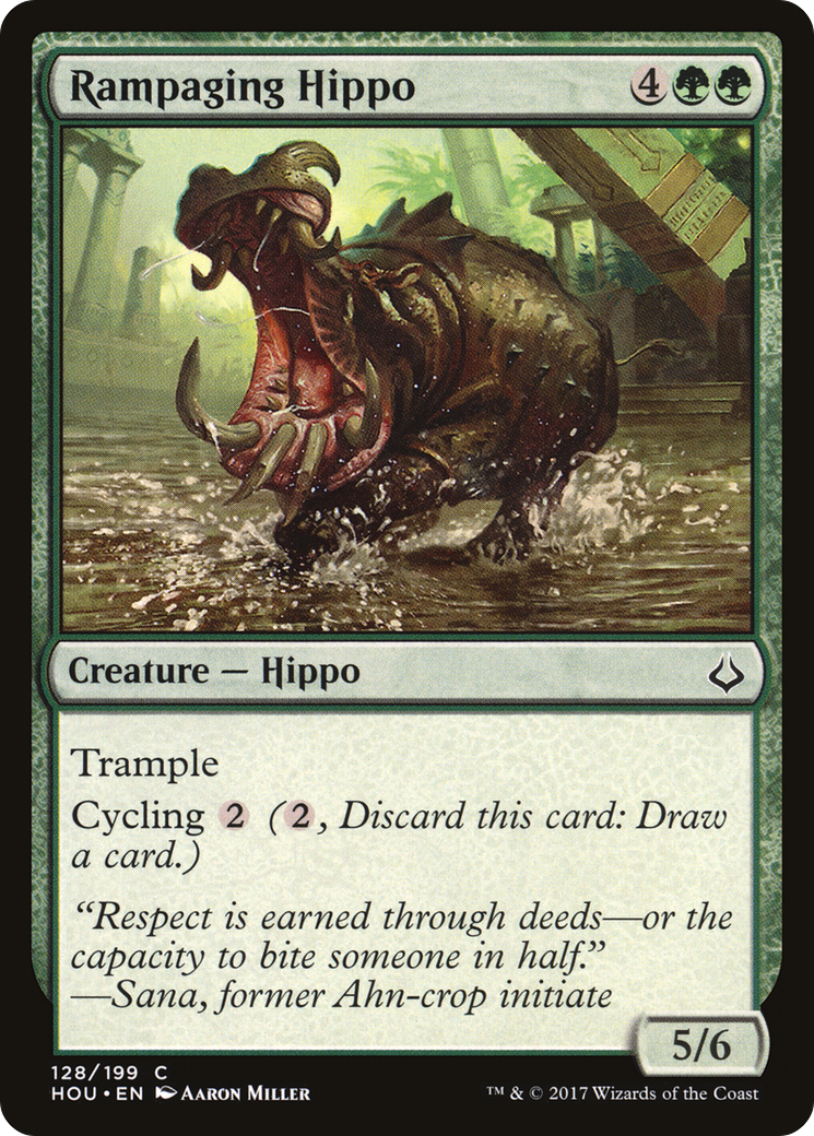 Rampaging Hippo [HOU-128]