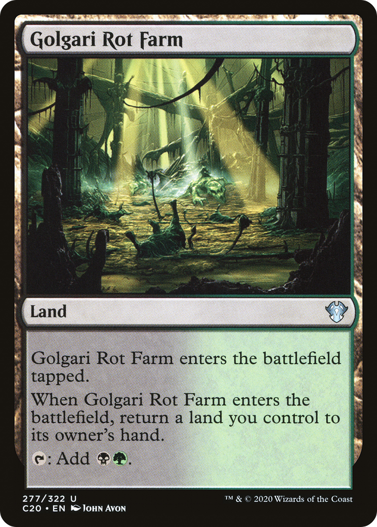 Golgari Rot Farm [C20-277]