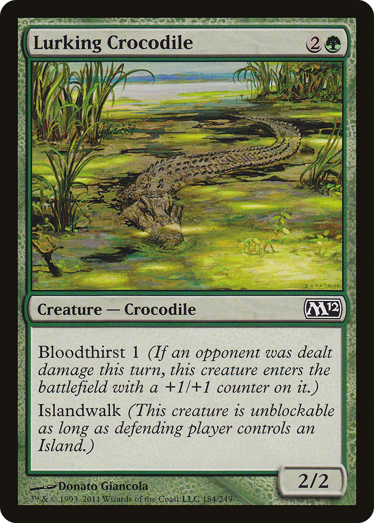 Lurking Crocodile [M12-184]