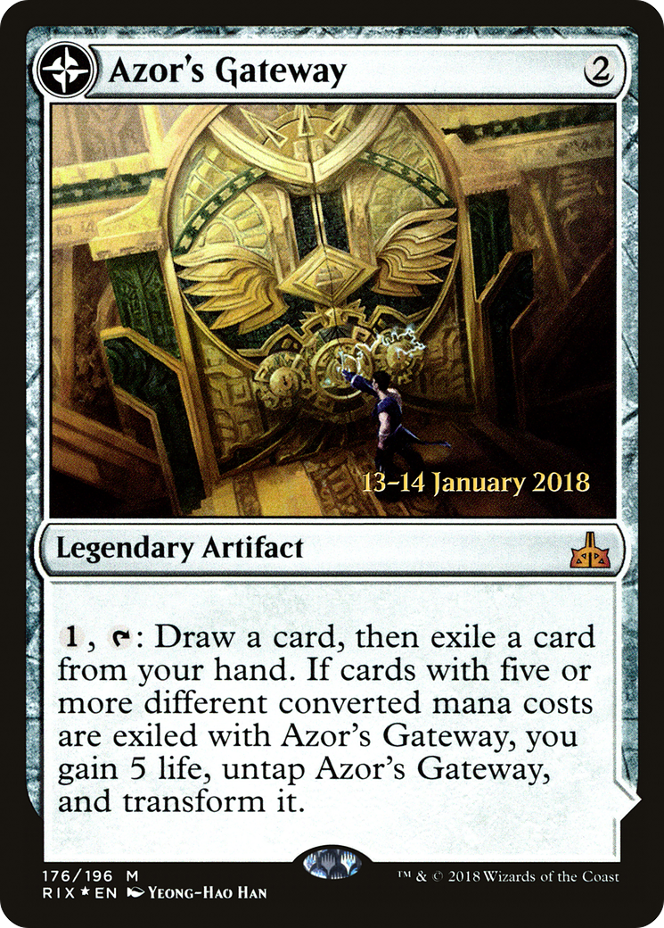 Azor's Gateway // Sanctum of the Sun - Prerelease Promo [PRIX-176s]