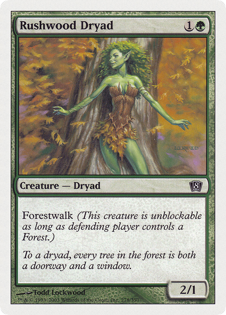 Rushwood Dryad [8ED-278]