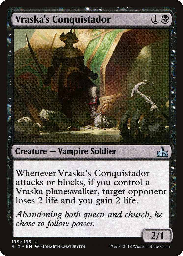 Vraska's Conquistador [RIX-199]