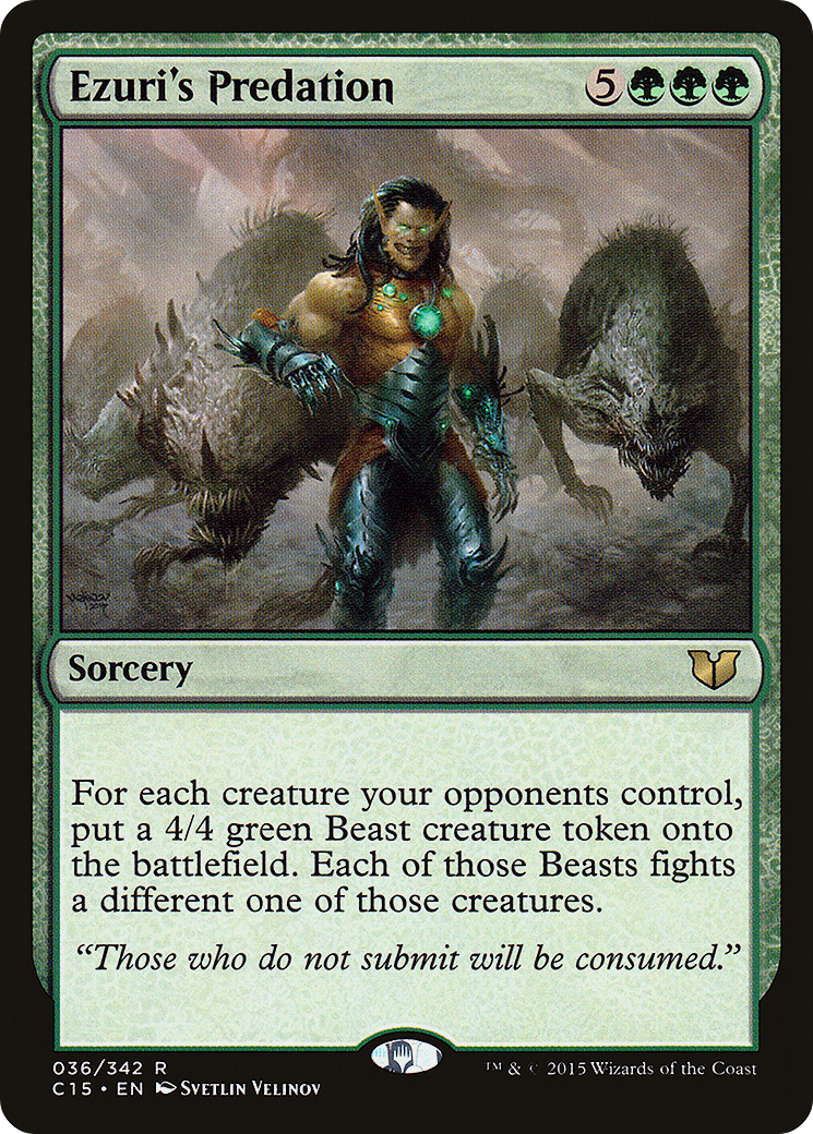 Ezuri's Predation [C15-36]