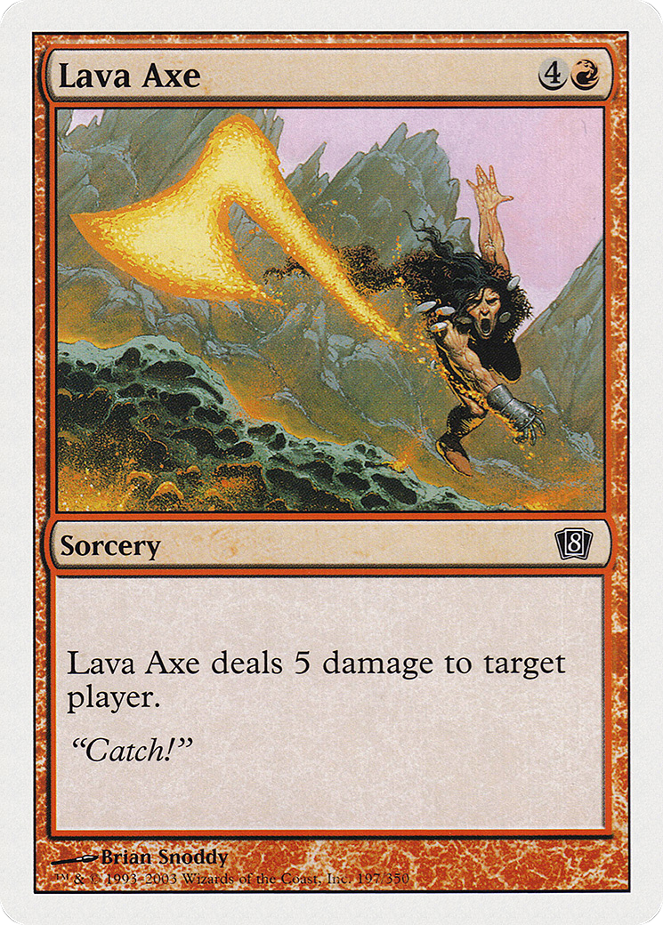 Lava Axe [8ED-197]