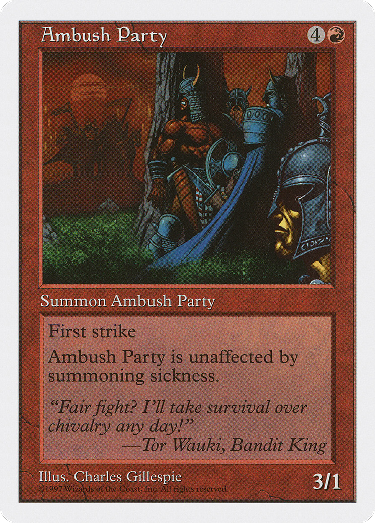 Ambush Party [5ED-208]