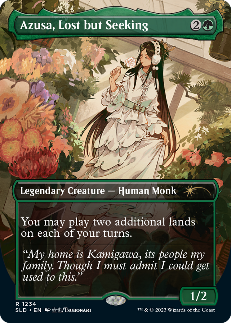 Azusa, Lost but Seeking - Borderless - Full Art [SLD-1234]