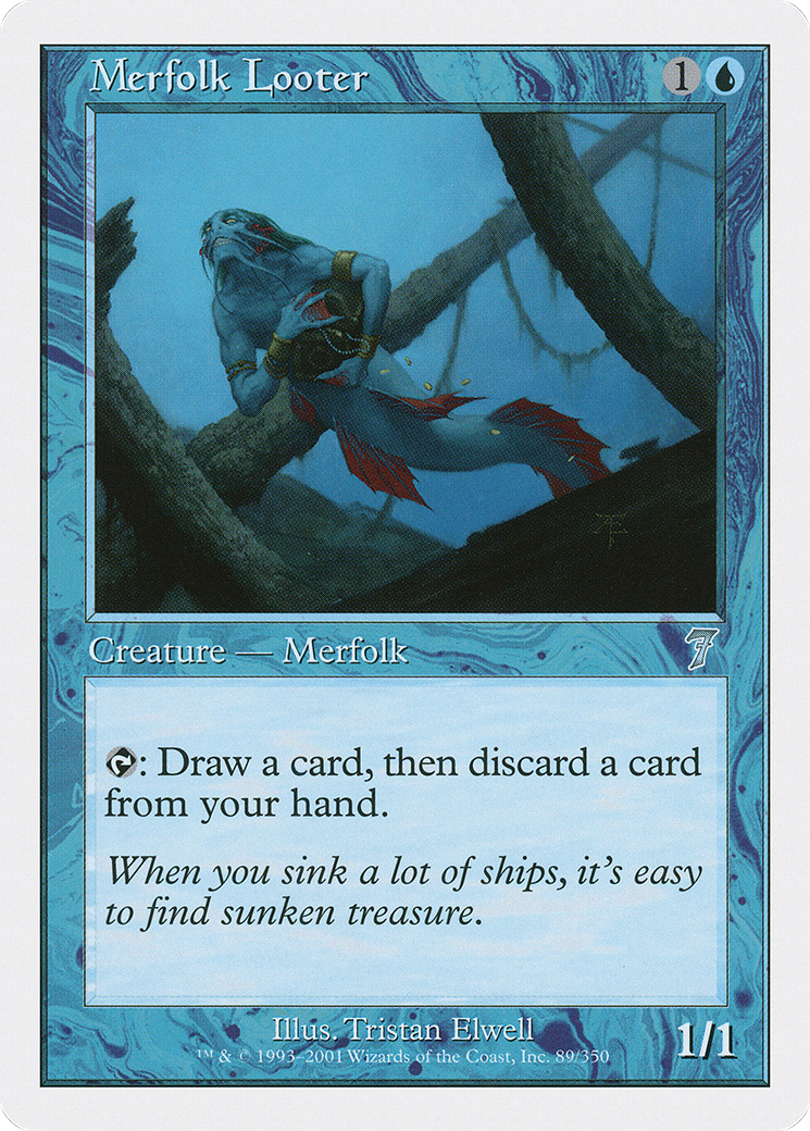 Merfolk Looter [7ED-89]