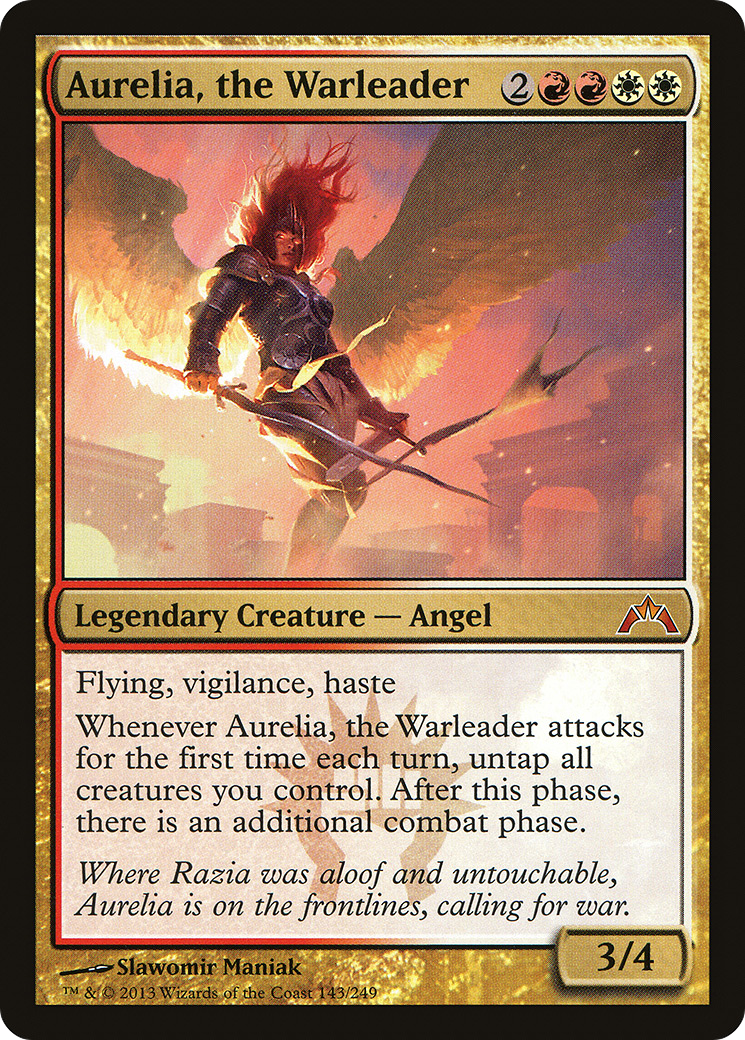 Aurelia, the Warleader [GTC-143]