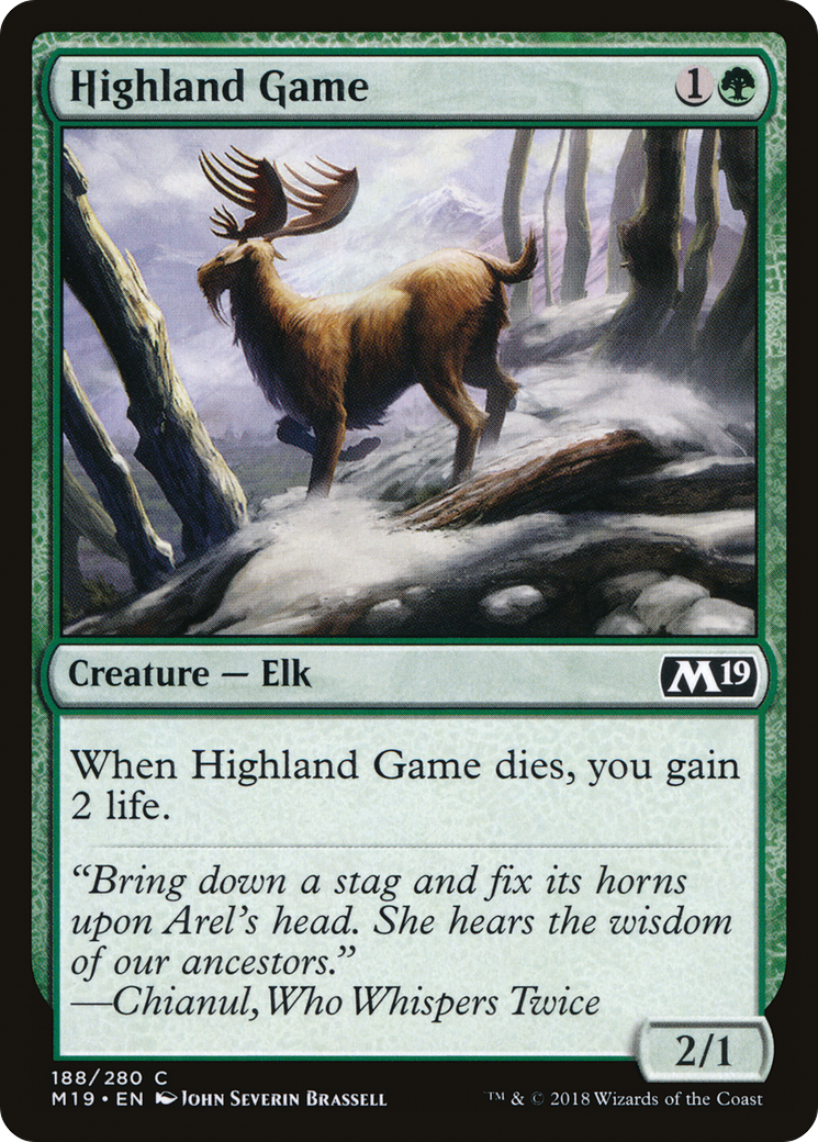 Highland Game [M19-188]