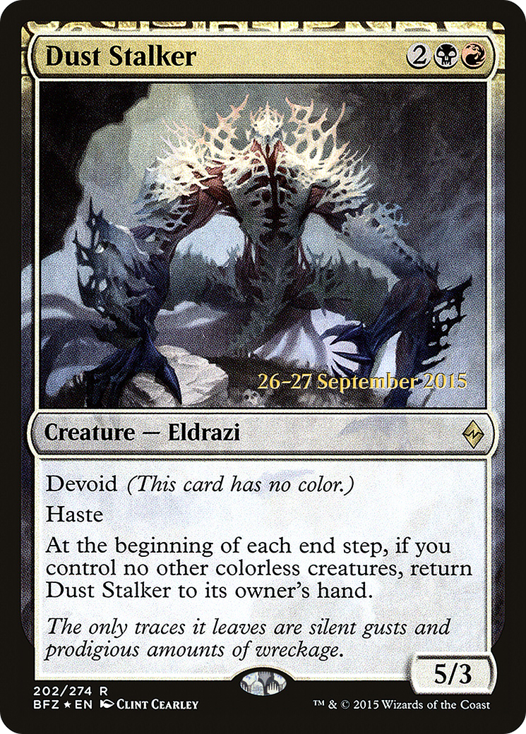 Dust Stalker - Prerelease Promo [PBFZ-202s]