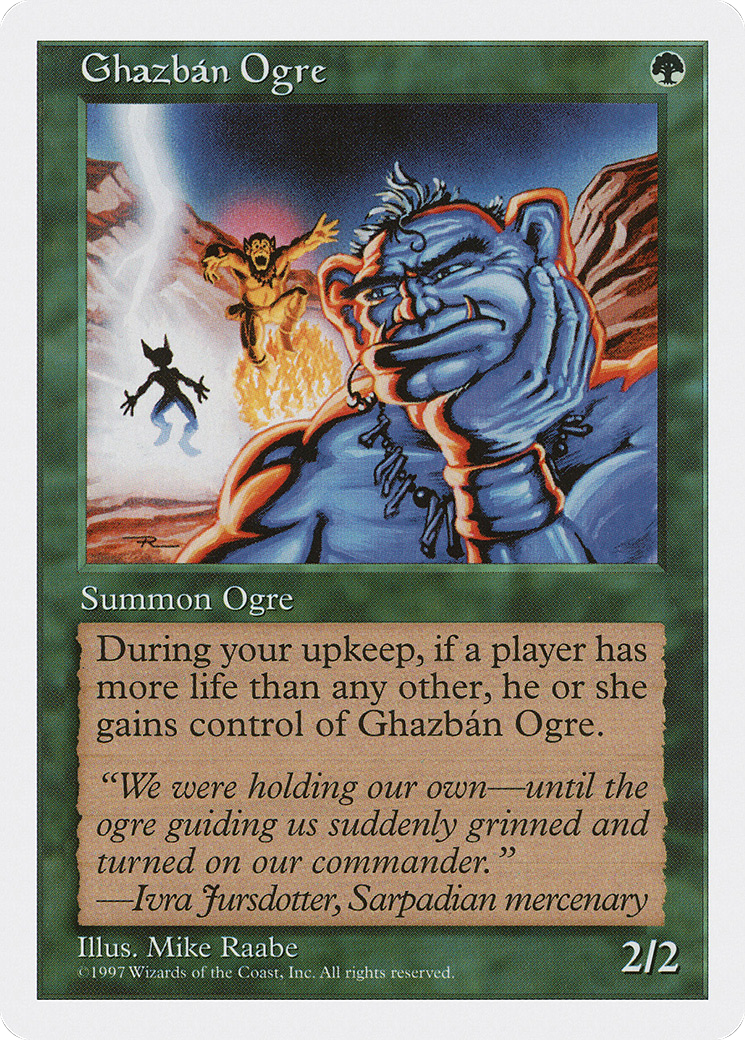 Ghazbán Ogre [5ED-298]