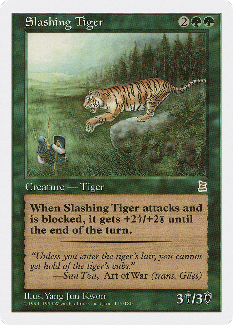 Slashing Tiger [PTK-145]