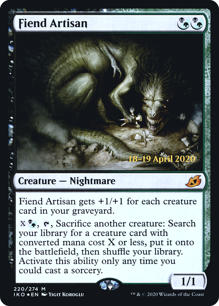 Fiend Artisan - Prerelease Promo [PIKO-220s]