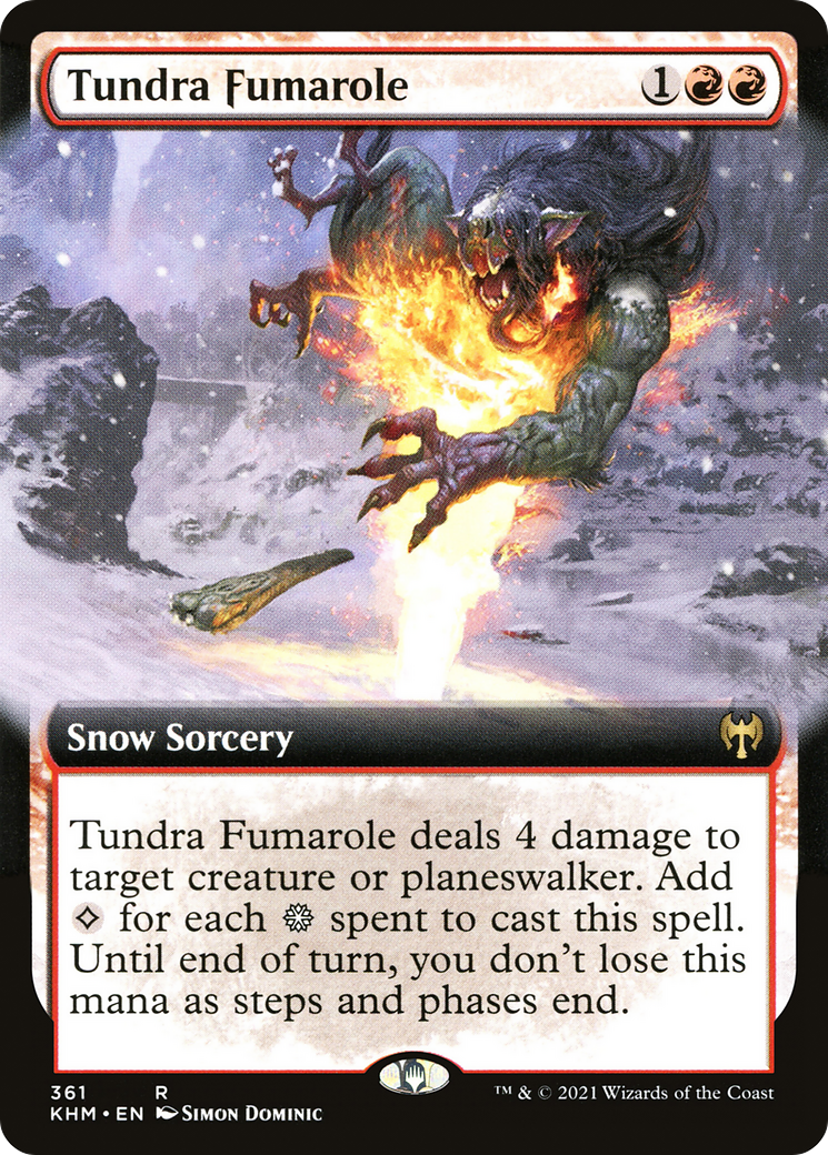 Tundra Fumarole - Extended Art [KHM-361]