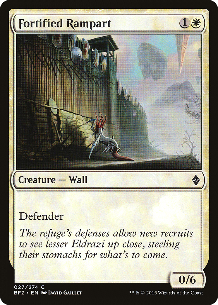 Fortified Rampart [BFZ-27]