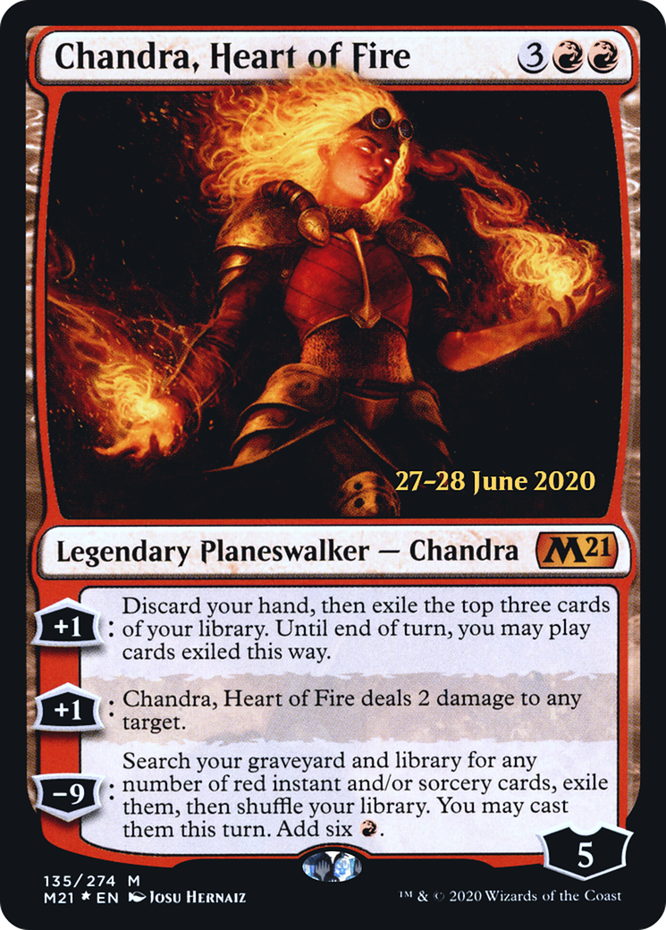 Chandra, Heart of Fire - Prerelease Promo [PM21-135s]