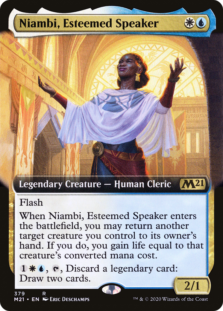 Niambi, Esteemed Speaker - Extended Art [M21-379]