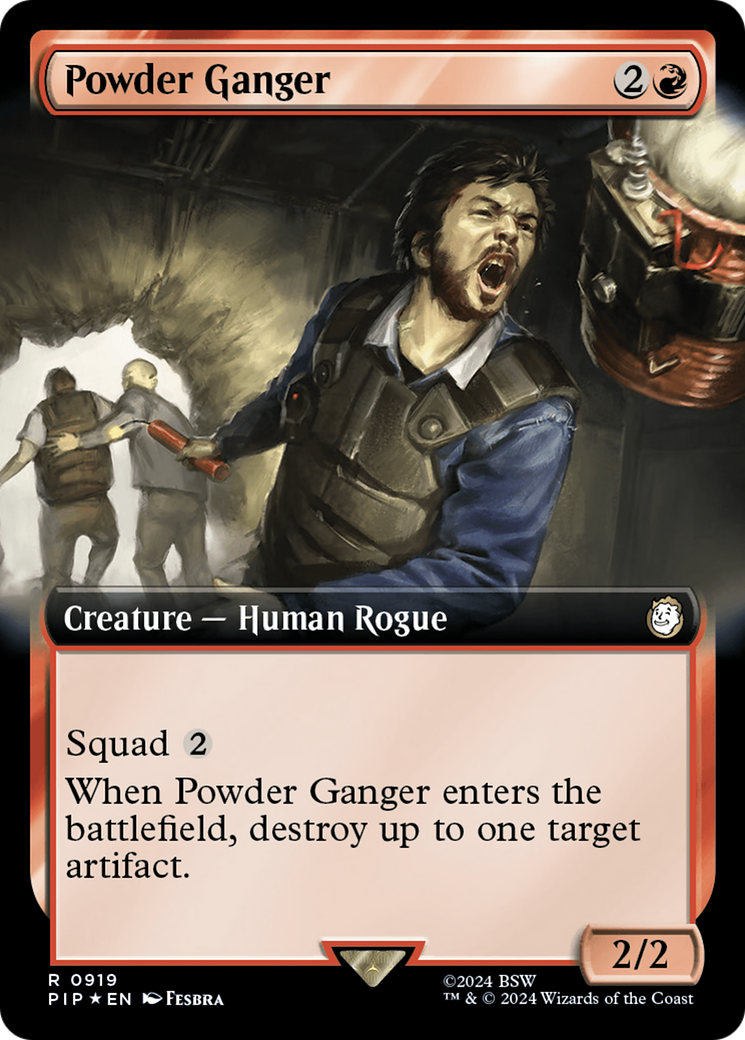 Powder Ganger - Extended Art - Surge Foil [PIP-919]