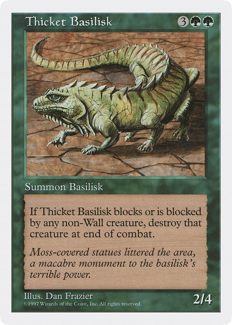 Thicket Basilisk [5ED-331]