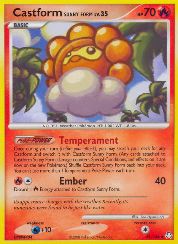 Castform Sunny Form [DP6-51]