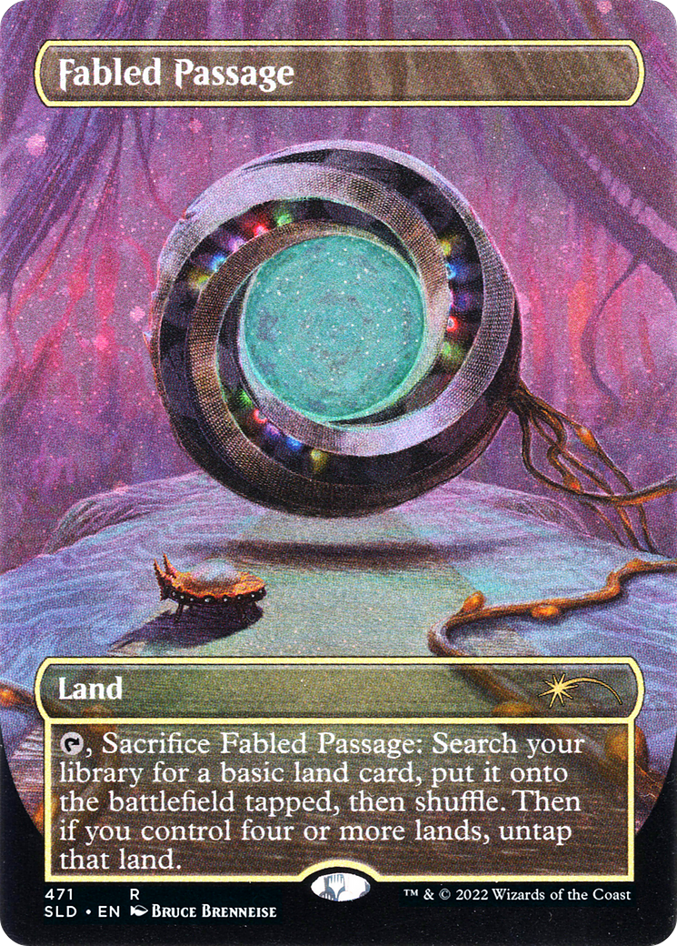 Fabled Passage - Borderless - Galaxy Foil - Full Art [SLD-471]