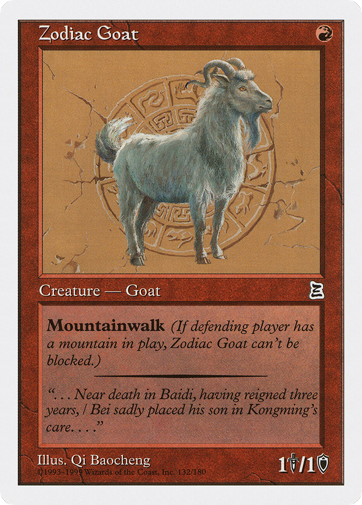 Zodiac Goat [PTK-132]