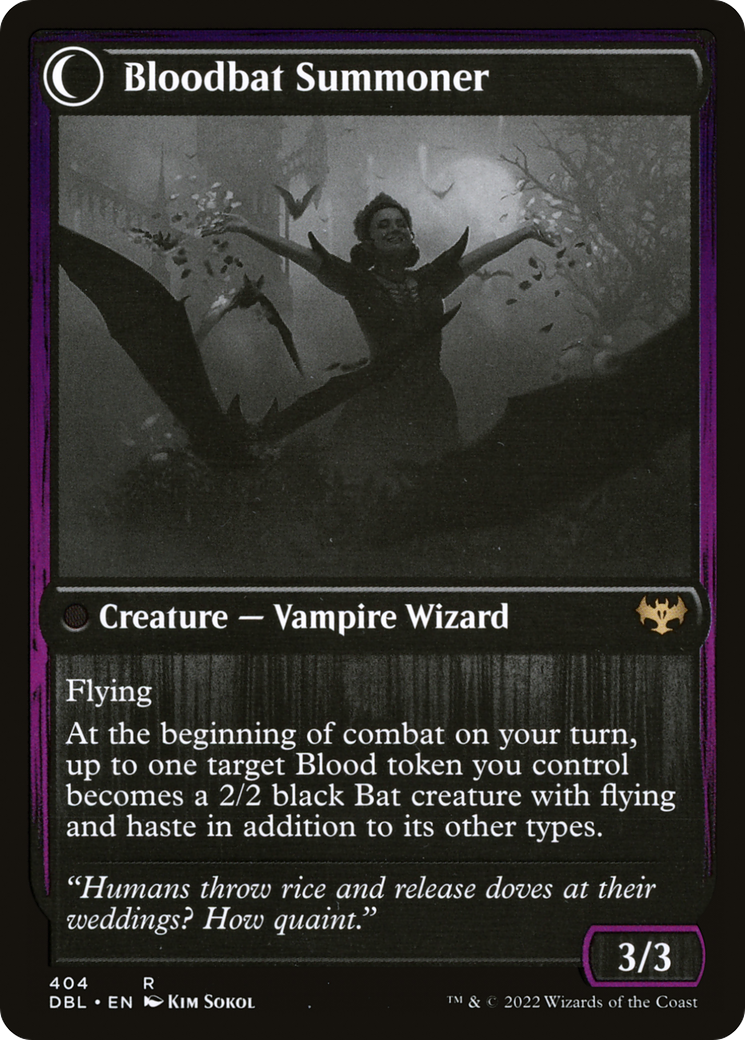 Voldaren Bloodcaster // Bloodbat Summoner [DBL-404]