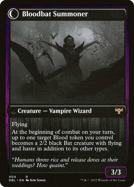 Voldaren Bloodcaster // Bloodbat Summoner [DBL-404]