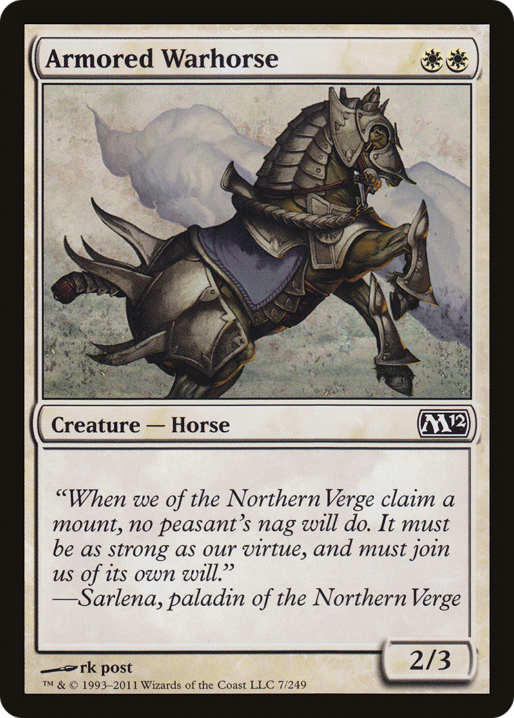 Armored Warhorse [M12-7]