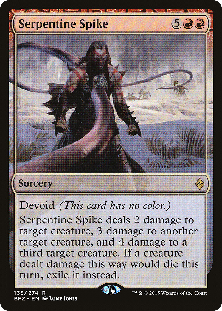 Serpentine Spike [BFZ-133]